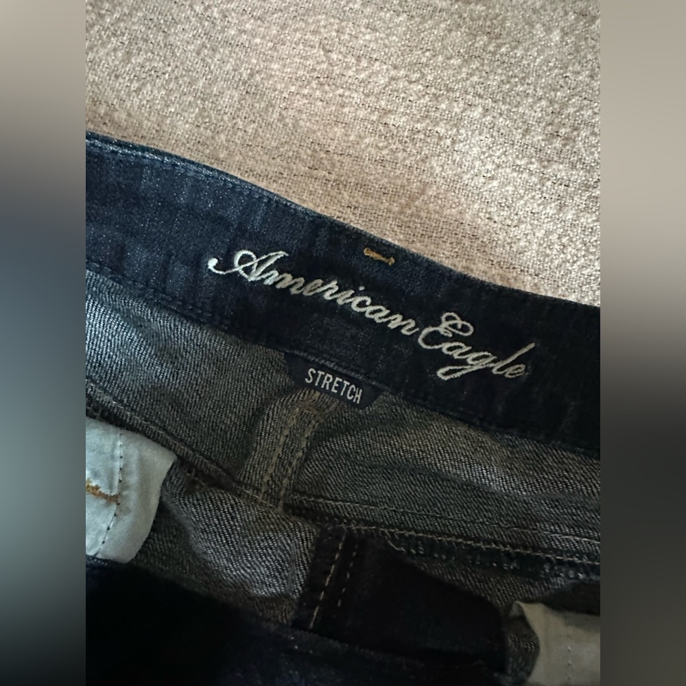 American Eagle Dark Stretch Shorts - Picture 3 of 7